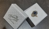 San Stino Di Livenza - Via Roma, 7 - Anello Guerretta Gioielli Donna in Oro Zaffiro 1.00 Ct 3486-14 - 3486-15